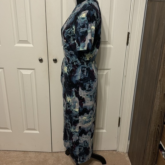 Open Edit Ruched Detail Midi Dress - Picture 8 of 13